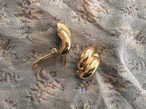 Vintage gold earring