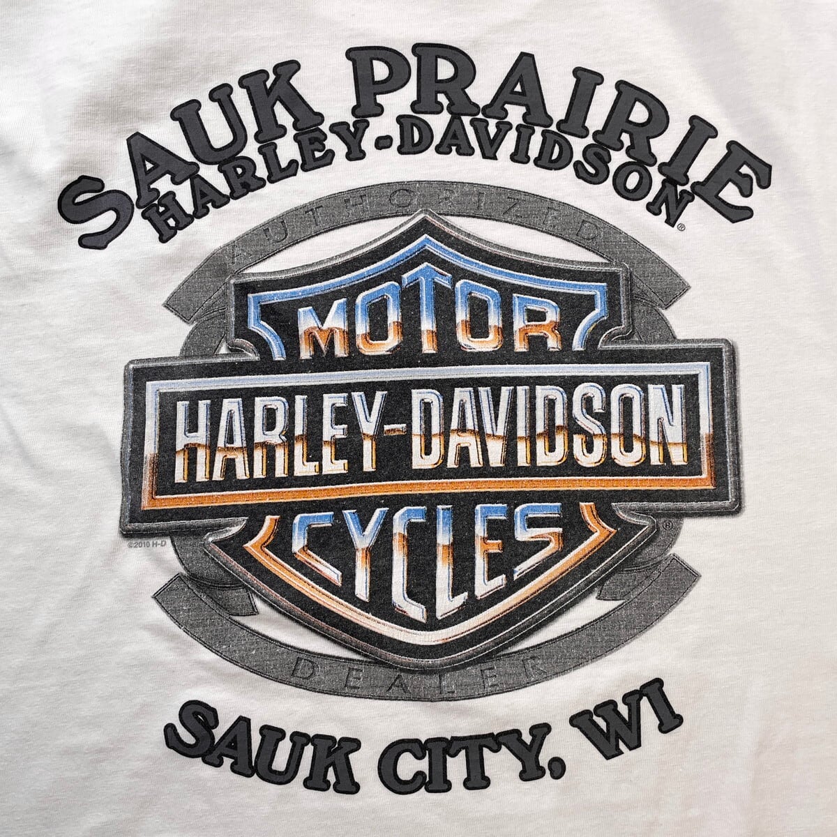 Harley-Davidson Tシャツ madeinusa アメリカ製 USA製 Harley-Davidson ハーレーダビッドソン ロゴプリントTシャツ