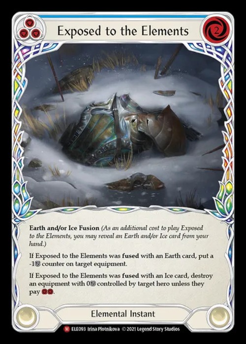 ELE093『RF』【Elemental】Exposed to the Elements 初版 画像