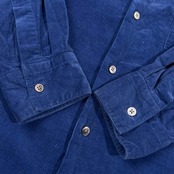 Paul Smith ポール・スミス コーデュロイ 長袖シャツ M/ブルー メンズ