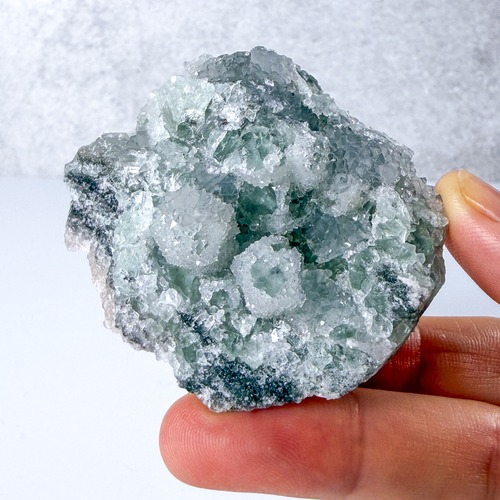 フローライト水晶共生 ＊ Fluorite ＊ 天然石