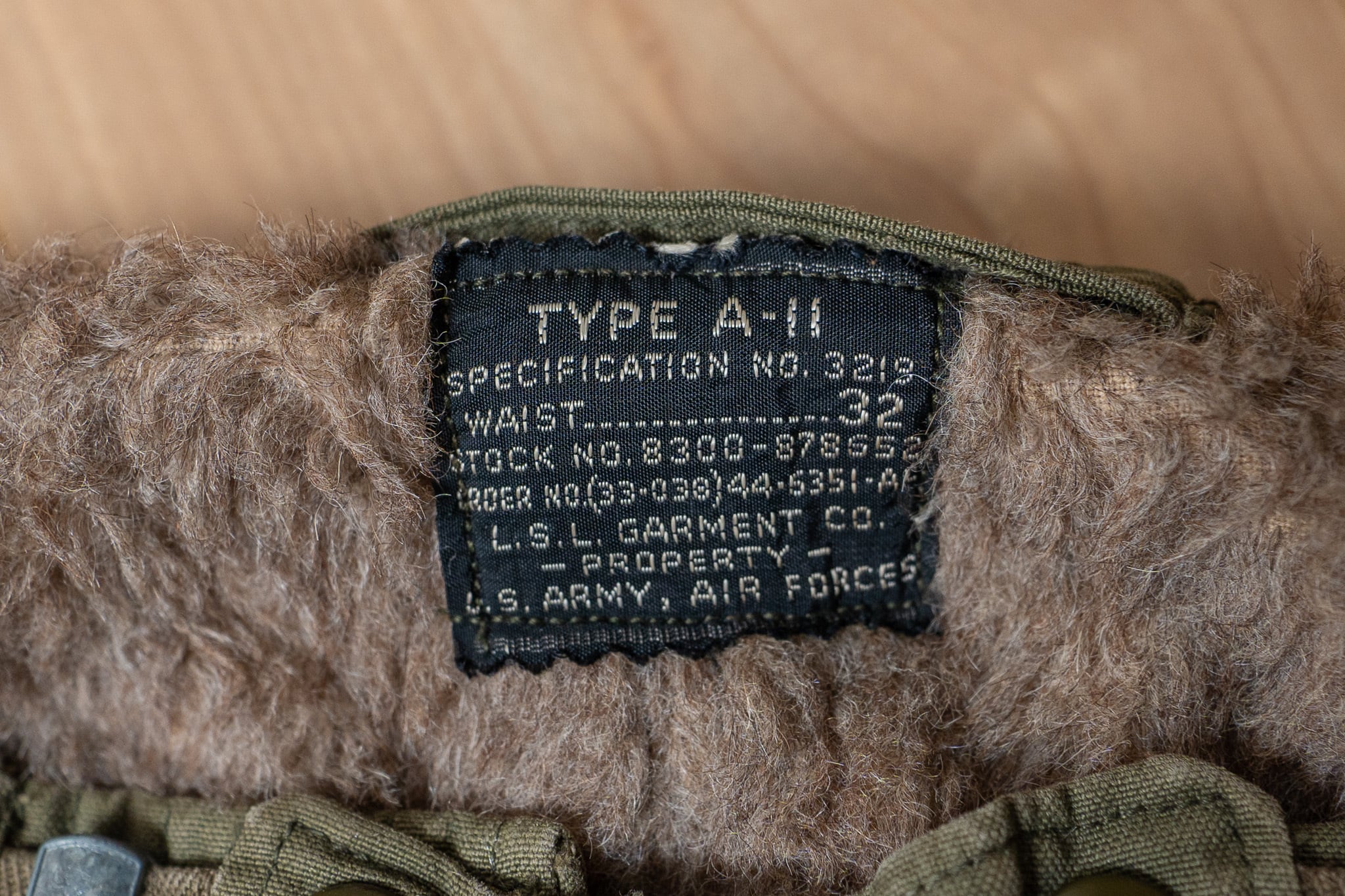 40's】U.S.Army Air Forces A-11 Flight Trousers 