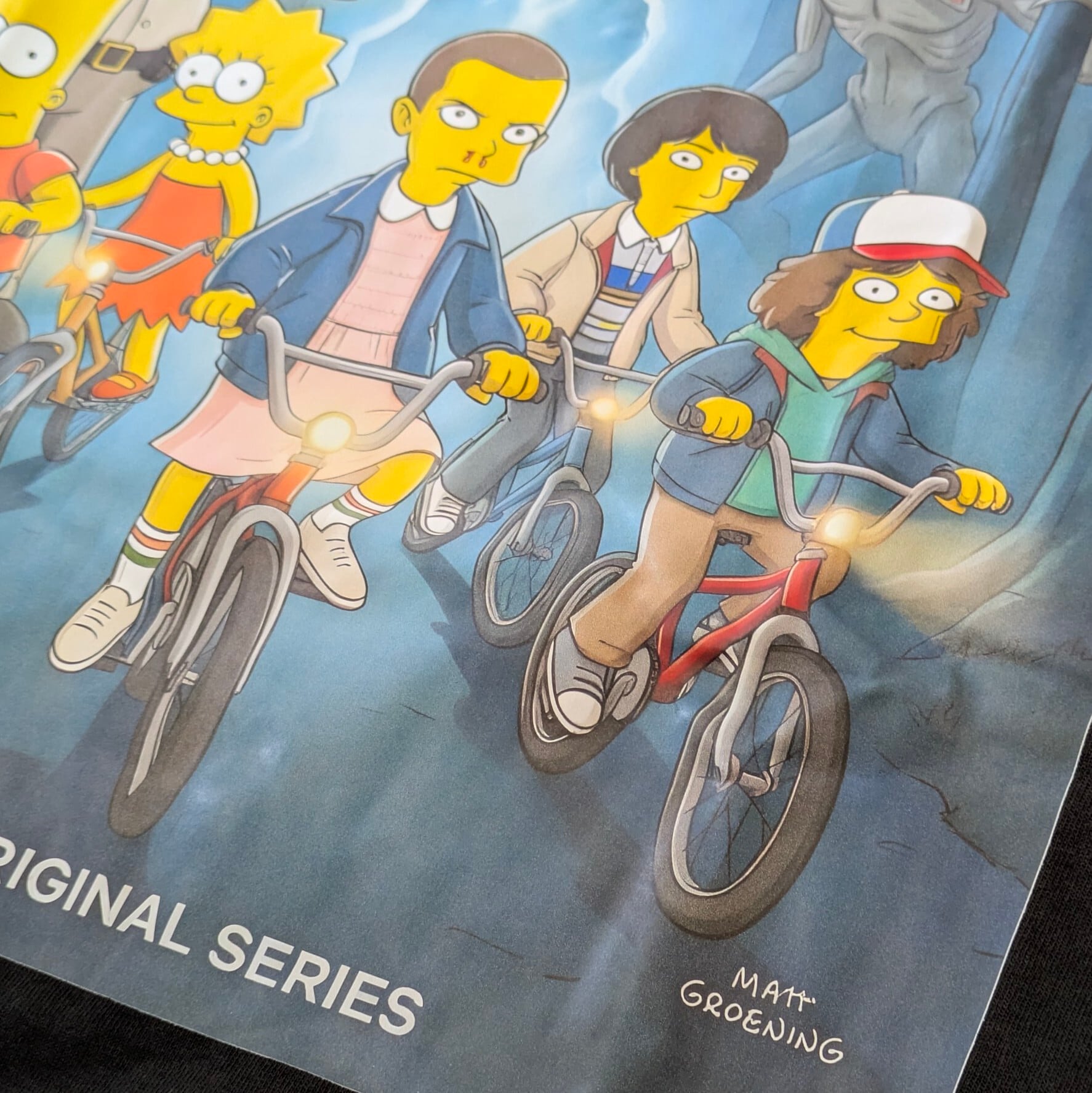 【 Stranger Simpsons（ストレンジャー シンプソンズ）】 Tシャツ / シンプソンズ / ストレンジャーシングス 〚アメリカン雑貨 アメトイ〛