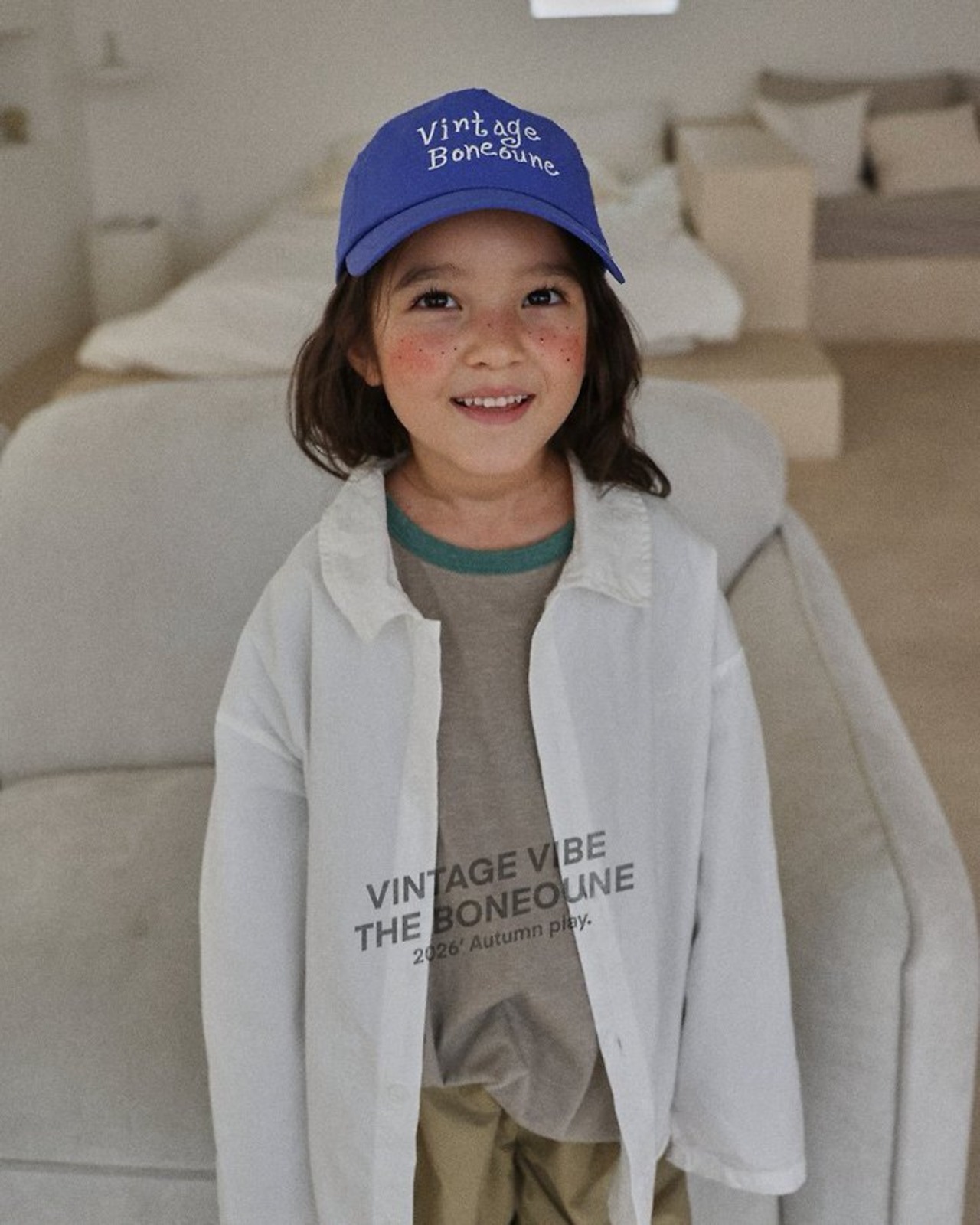 韓国子供服 / 26Autumn / Boneoune / ツータックナイロンジョガーパンツ / キッズ服 / ジュニア服 / 秋服 *XS~JL*