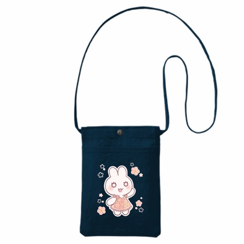 うさちゃんとお花サコッシュ