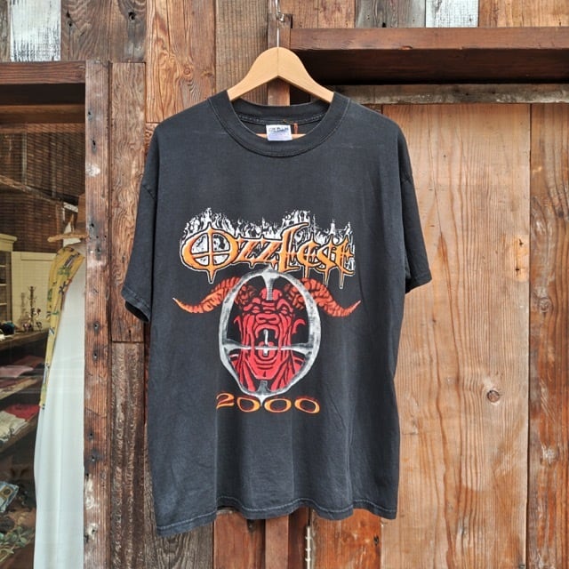 購入者指定品 Ozzfest 2000 Tシャツ Lサイズ 2000 !!! Ozzy Osbourne OZZFEST Rock T-Shirt Size L / オジー