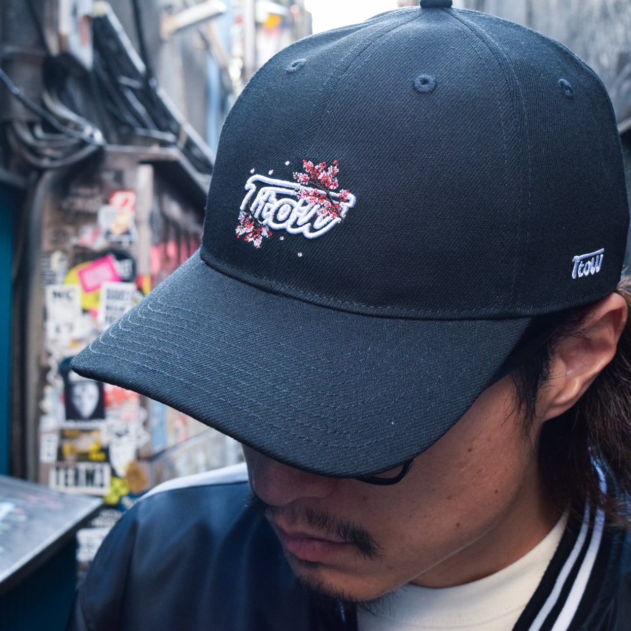 LOW CAP【桜】【BLACK】 | TtoW