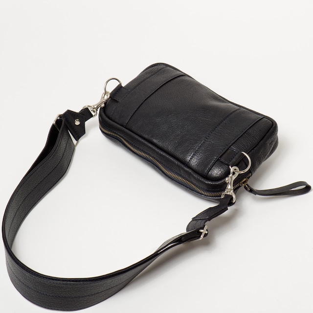 ヌメ・ミニショルダー Black