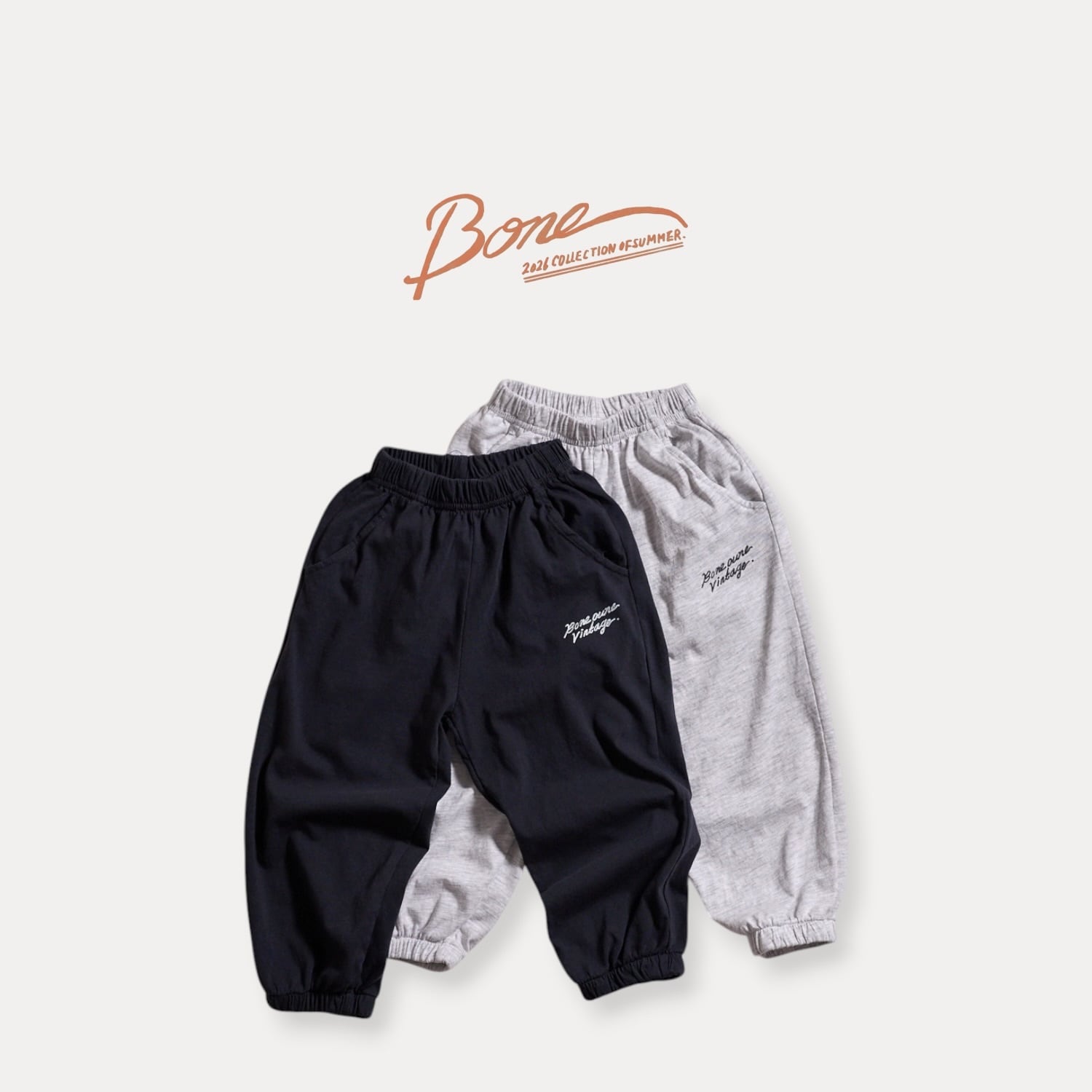 earth single jogger pants【BONEOUNE】※7月中旬〜下旬発送予定