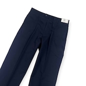 新品 タグ付き J.PRESS ジェイプレス タック スラックス パンツ 82/ネイビー メンズ