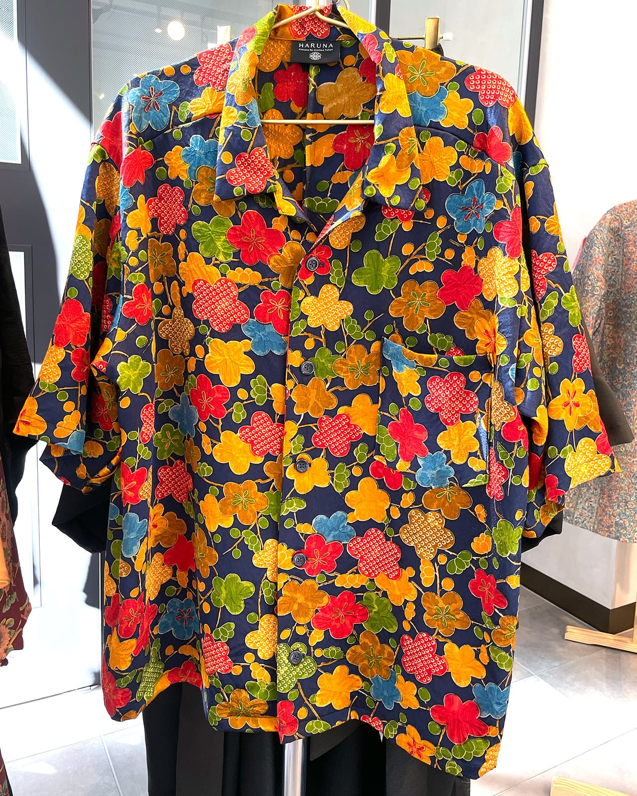 ALOHA SHIRT - UME / アロハシャツ 和柄シャツ | HARUNA Kimono Re