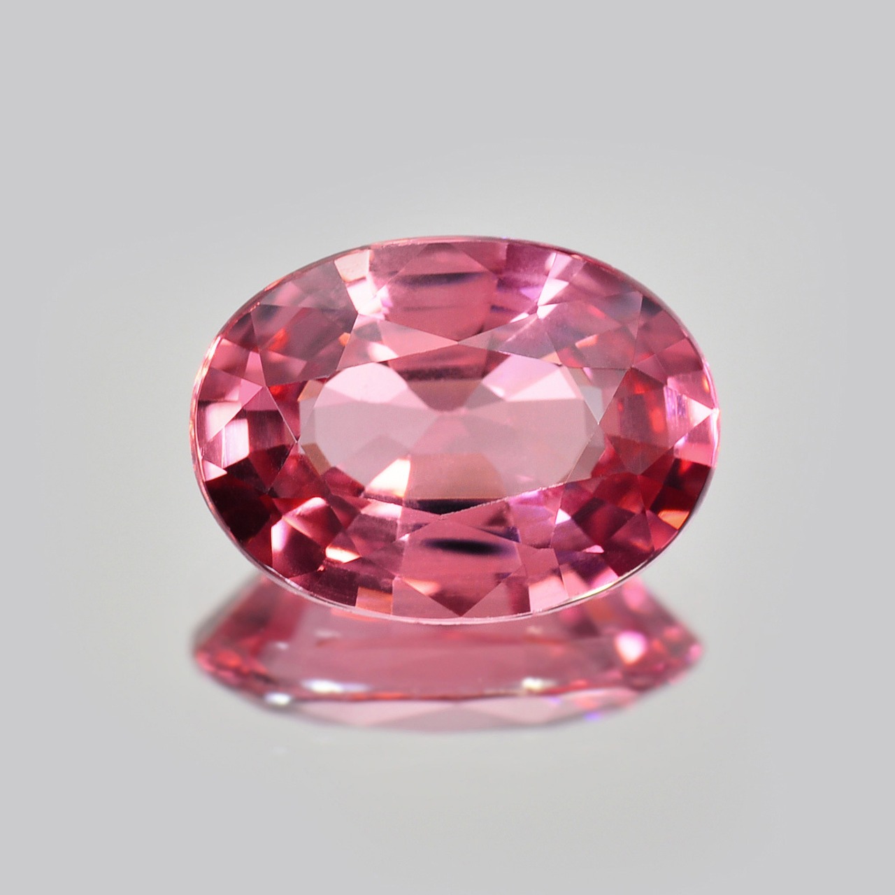 加工OK ソ付 オレンジピンク スピネル 1.265ct ルース パパラチア カラー