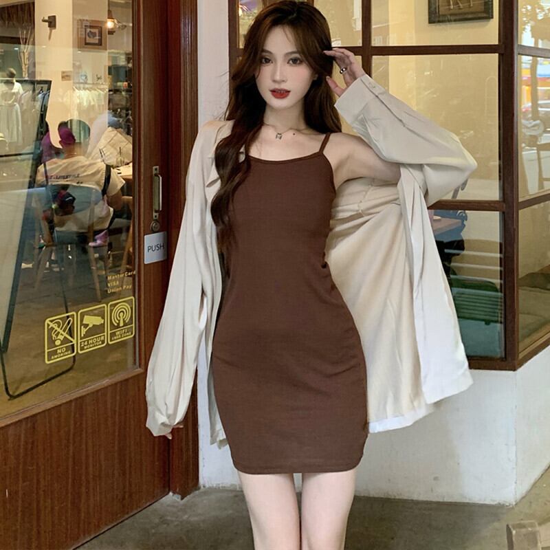 オータムルーズシャツ カラー ロング 秋物 ピュア ガールズファッション46690960465