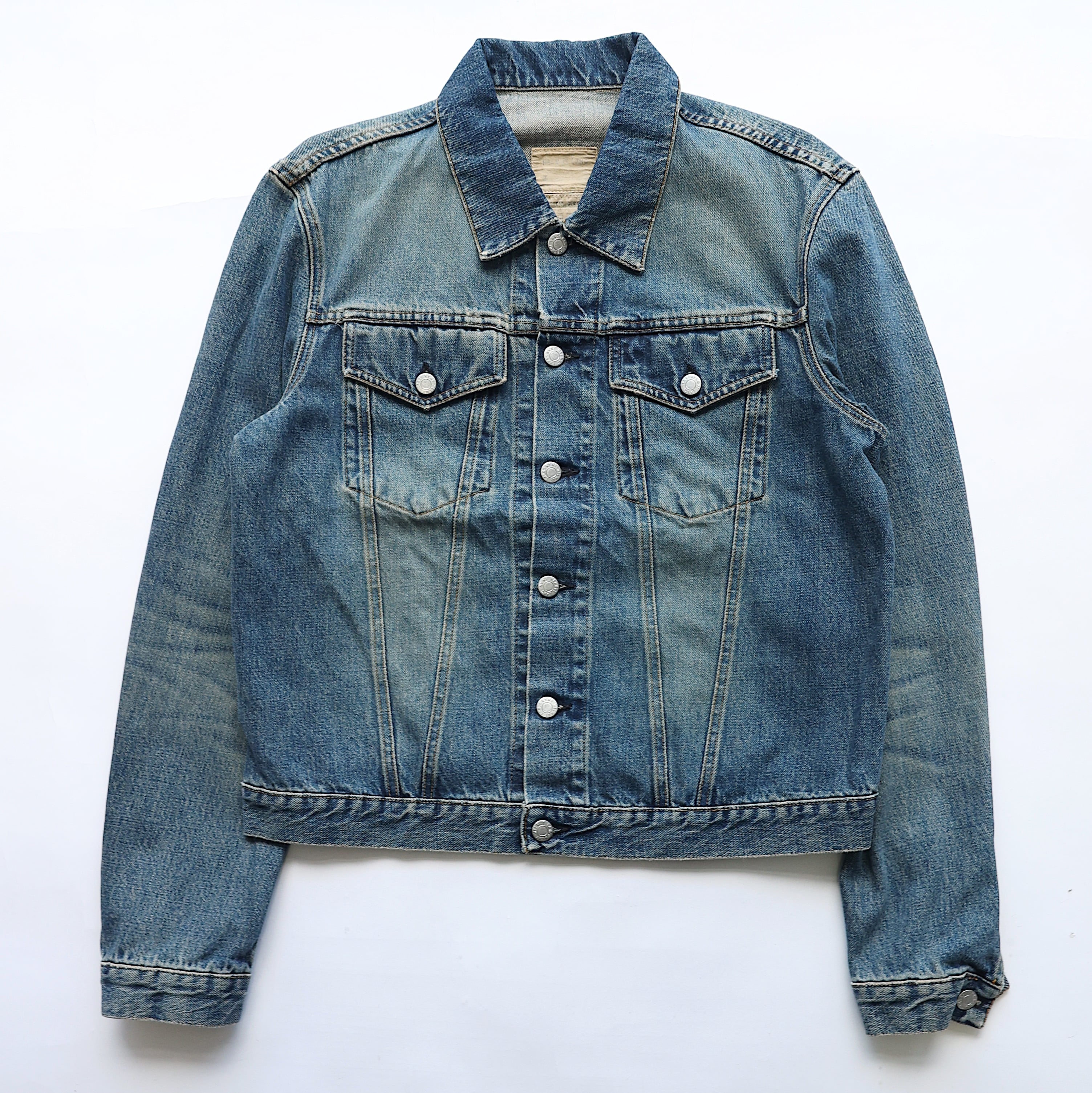 90S HELMUT LANG VINTAGE DARK DENIM JACKET