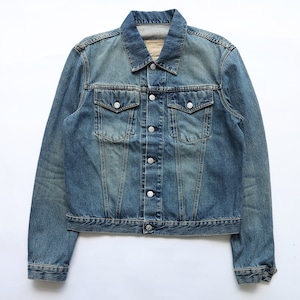 90S HELMUT LANG VINTAGE DARK DENIM JACKET
