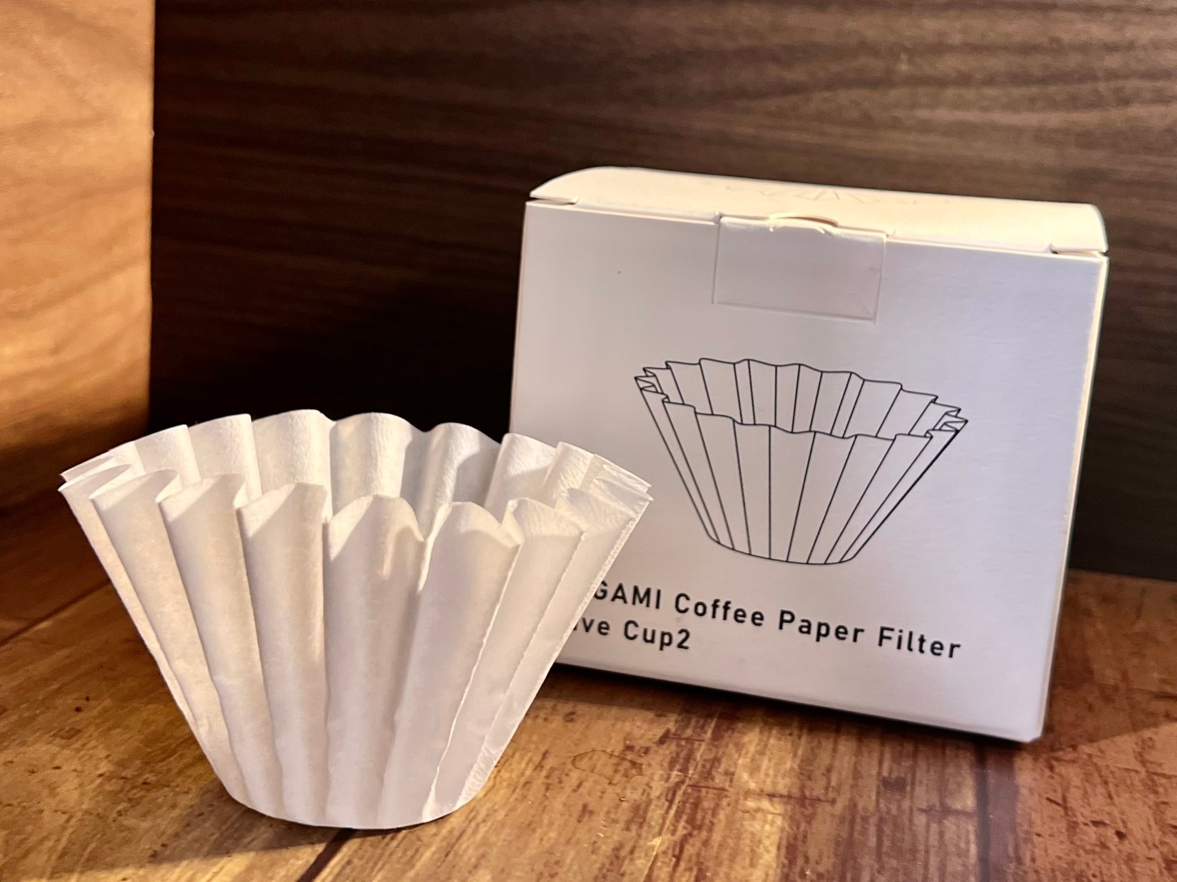 ORIGAMI コーヒーペーパーフィルター Wave CUP2 50枚入 | COFFEE LAB