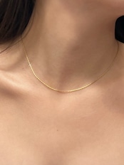 0.8mm skin necklace(アジャスターあり)