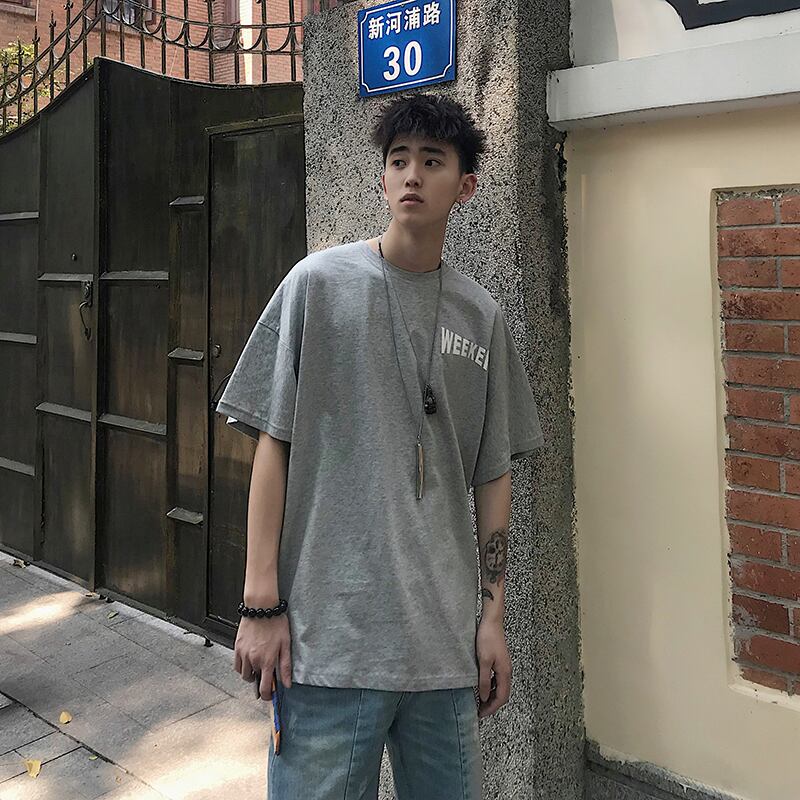 全3色 Tシャツ カットソー プリント カジュアル シンプル