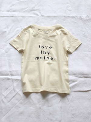 Wunderlang   LOVE THY MOTHER T-SHIRT