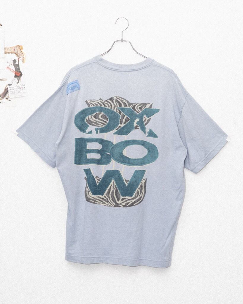 1990s OXBOW Print T-shirt made in Portugal | Memory Memento