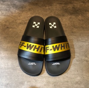 OFF-WHITE（オフホワイト）/ VIRGIL ABLOH OMIA088R20C22055 INDUSTRIAL SLIDER シャワーサンダル 