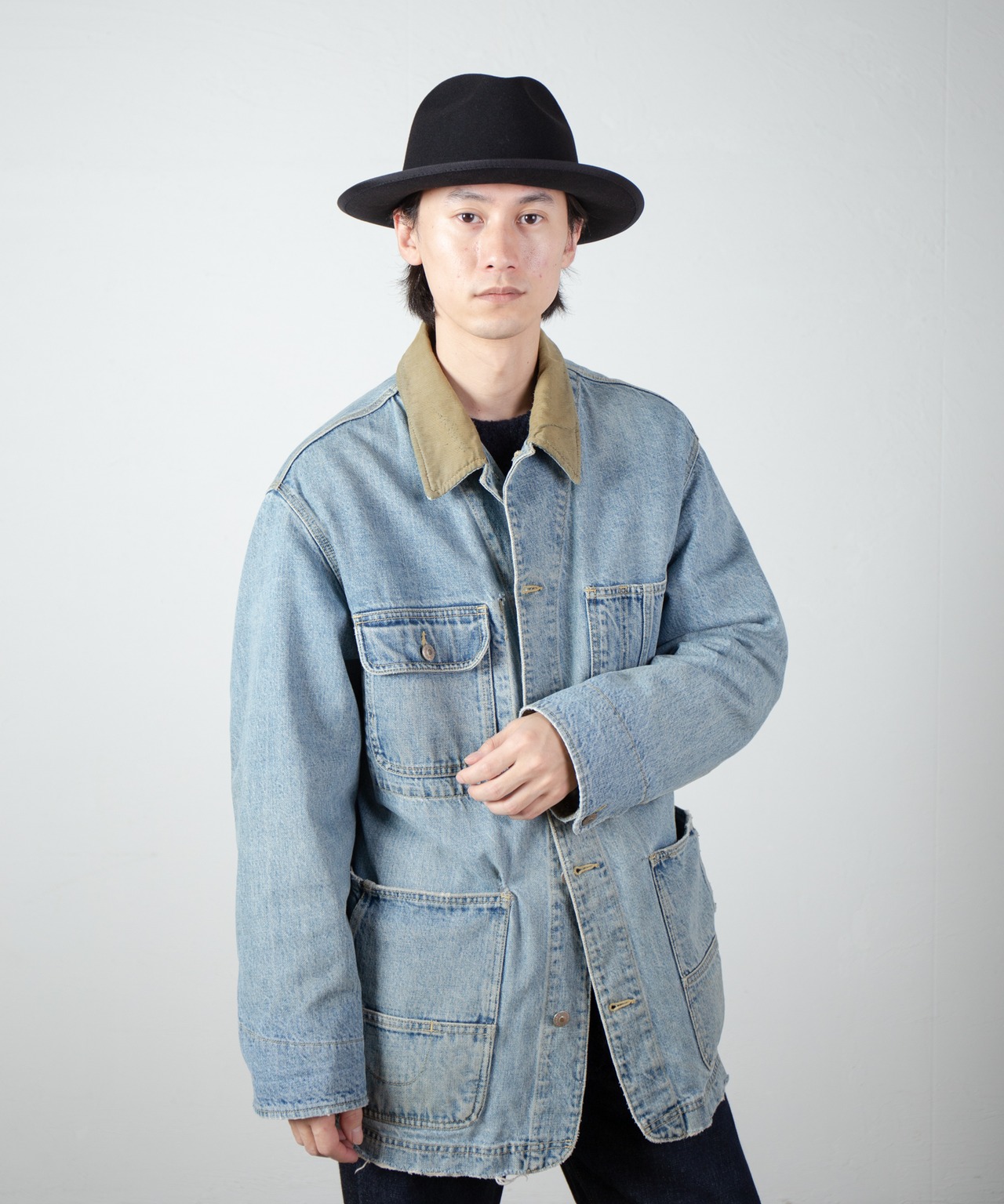 RACAL / Pocketable Fedra Hat【ブラック】