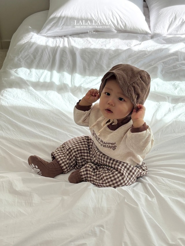 【予約】Corduroy Fleece Bonnet