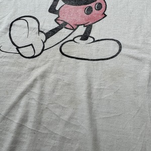 80s 90s Disney TEE リンガー Tシャツ ミッキー 古着