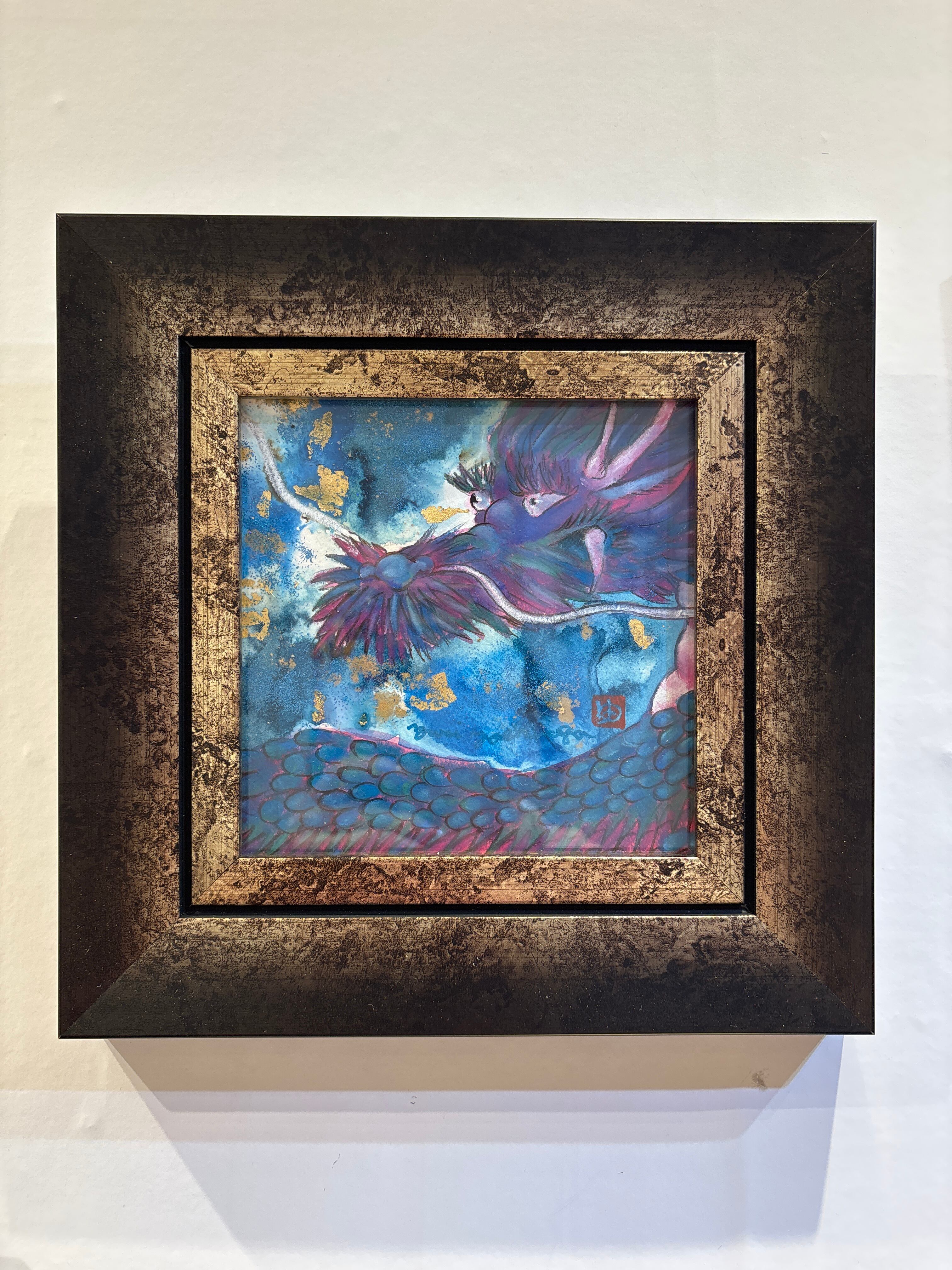 絵画〉吉永有里 「春を待つ」パステル・原画 | YURI YOSHINAGA ART