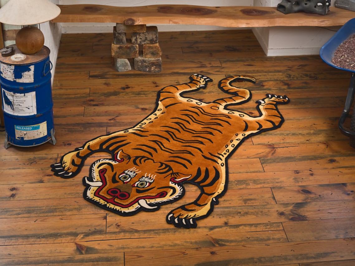 Tibetan Tiger Rug 《Lサイズ•プレミアムウール363》チベタンタイガー