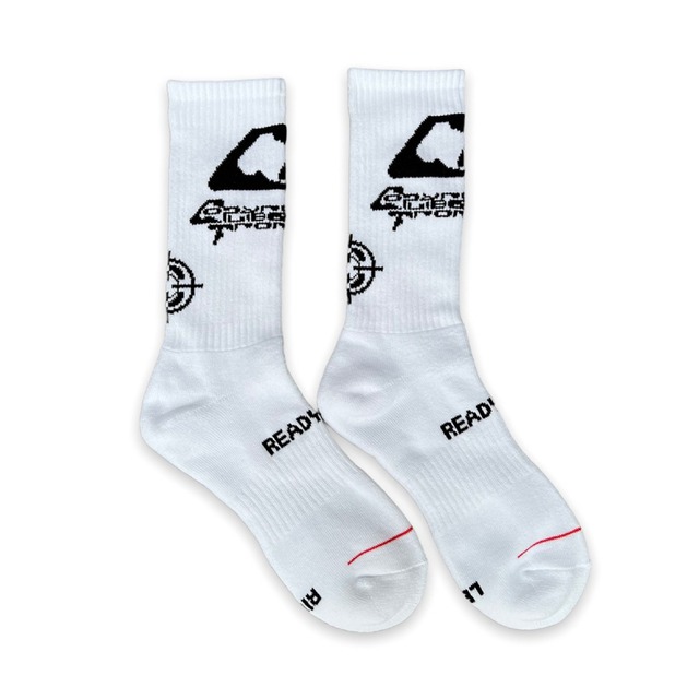 【READY MADE】RE-UW-WH-00-00-14/CREW SOCKS CLF(WHITE)