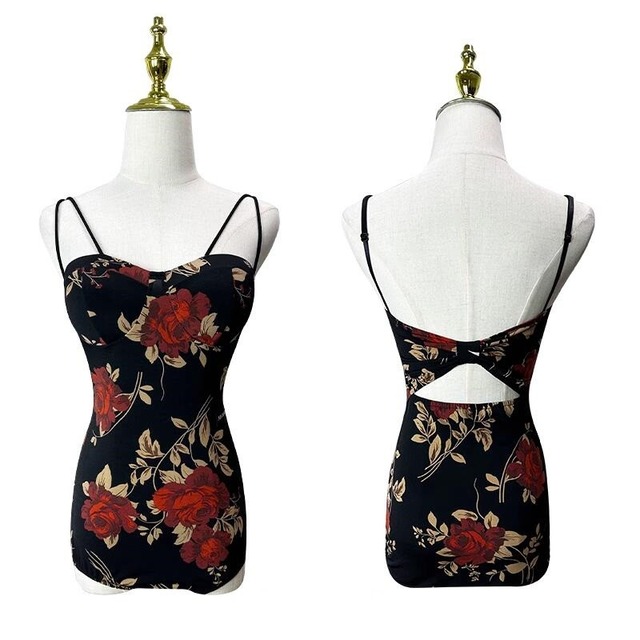 エテルナ　キャミソール　トップス　(レオタードタイプ）　ds0787