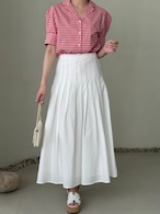 Grace Pleated Flare Skirt(3colors)