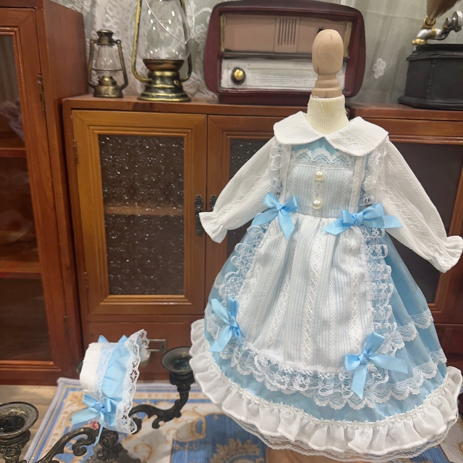 ディーラー様製 幼SD ドレス　水色 Dear SDドレスギャラリー「マイディアガーデン」 | Dear SD