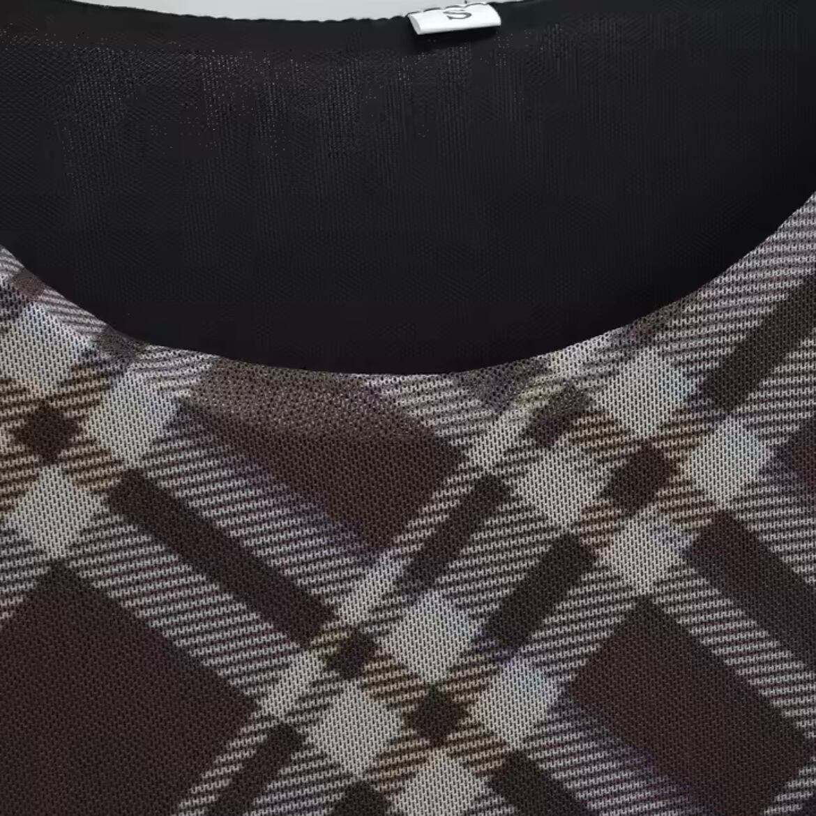 asymmetry hem sheer dress