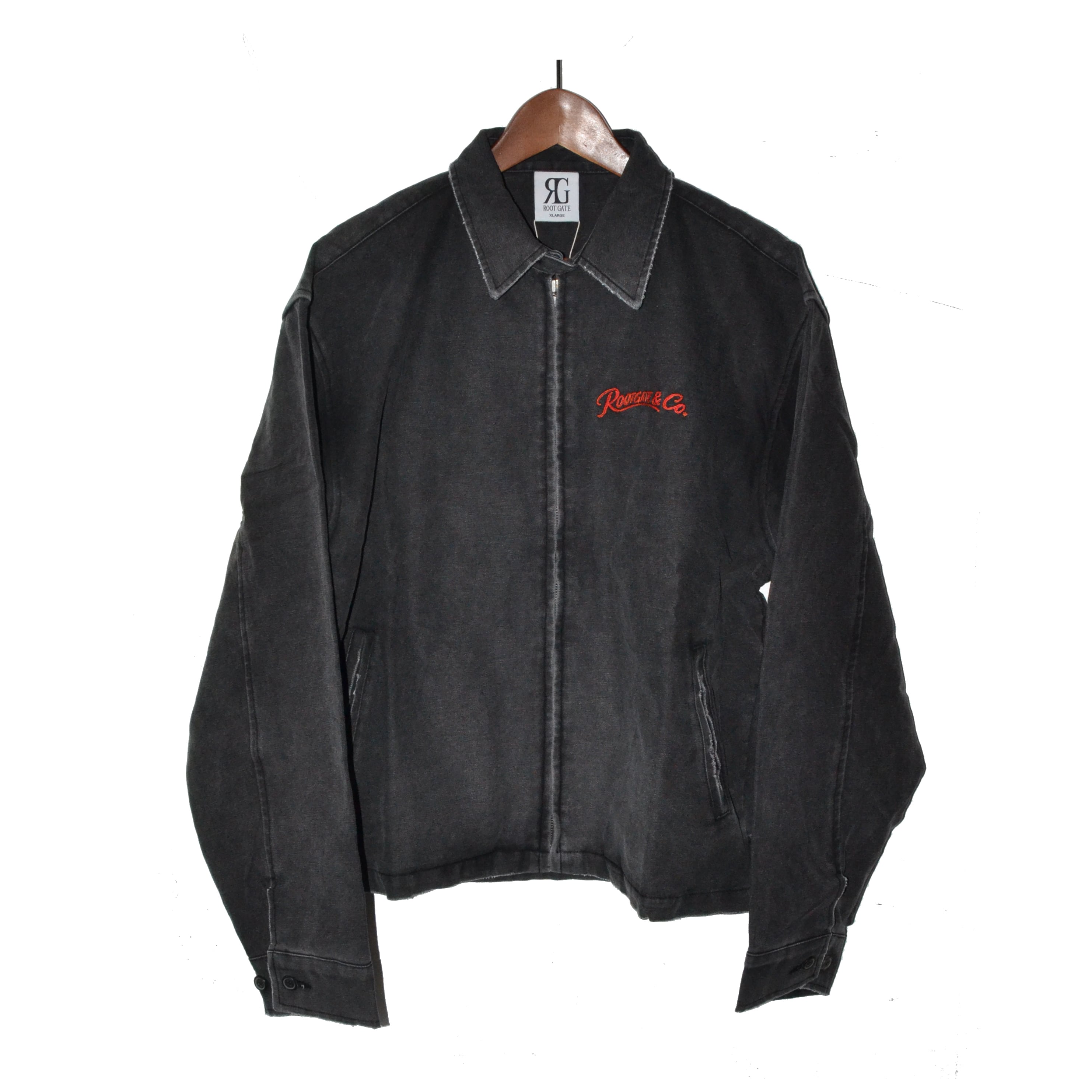 el conductorH / Wool No Collar Bondage Jacket | L' AXE ONLINE STORE