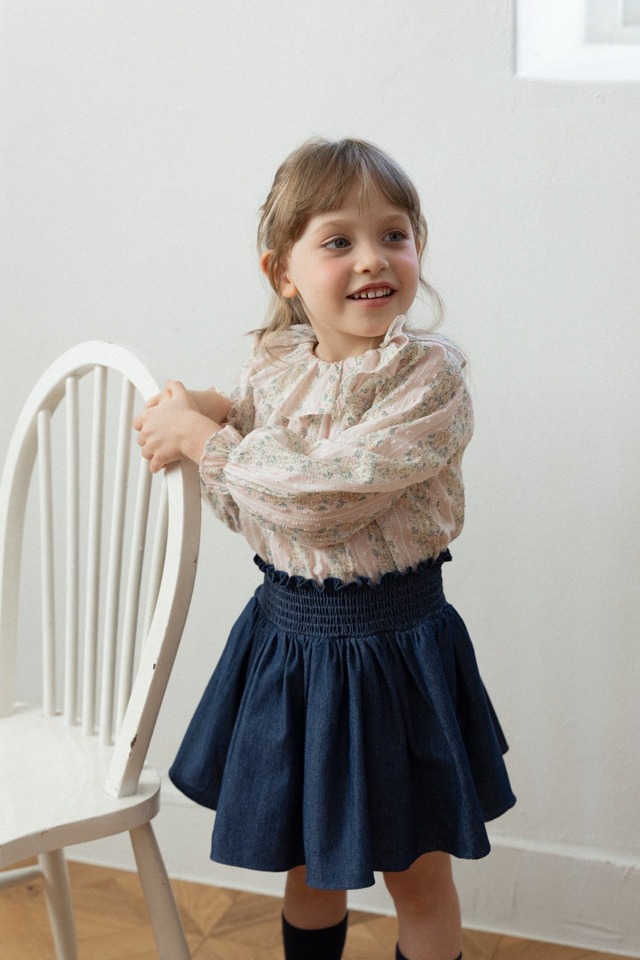 【1/27〆予約】<perrobebe>  Rose blouse