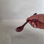 小丸スプーン　朱・黒