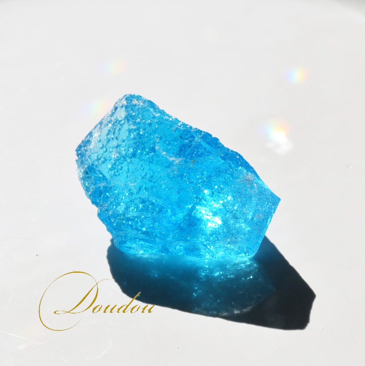 アンダラクリスタル 希少コレクション・エレトリックシアンシーフォーム〔sa3450〕