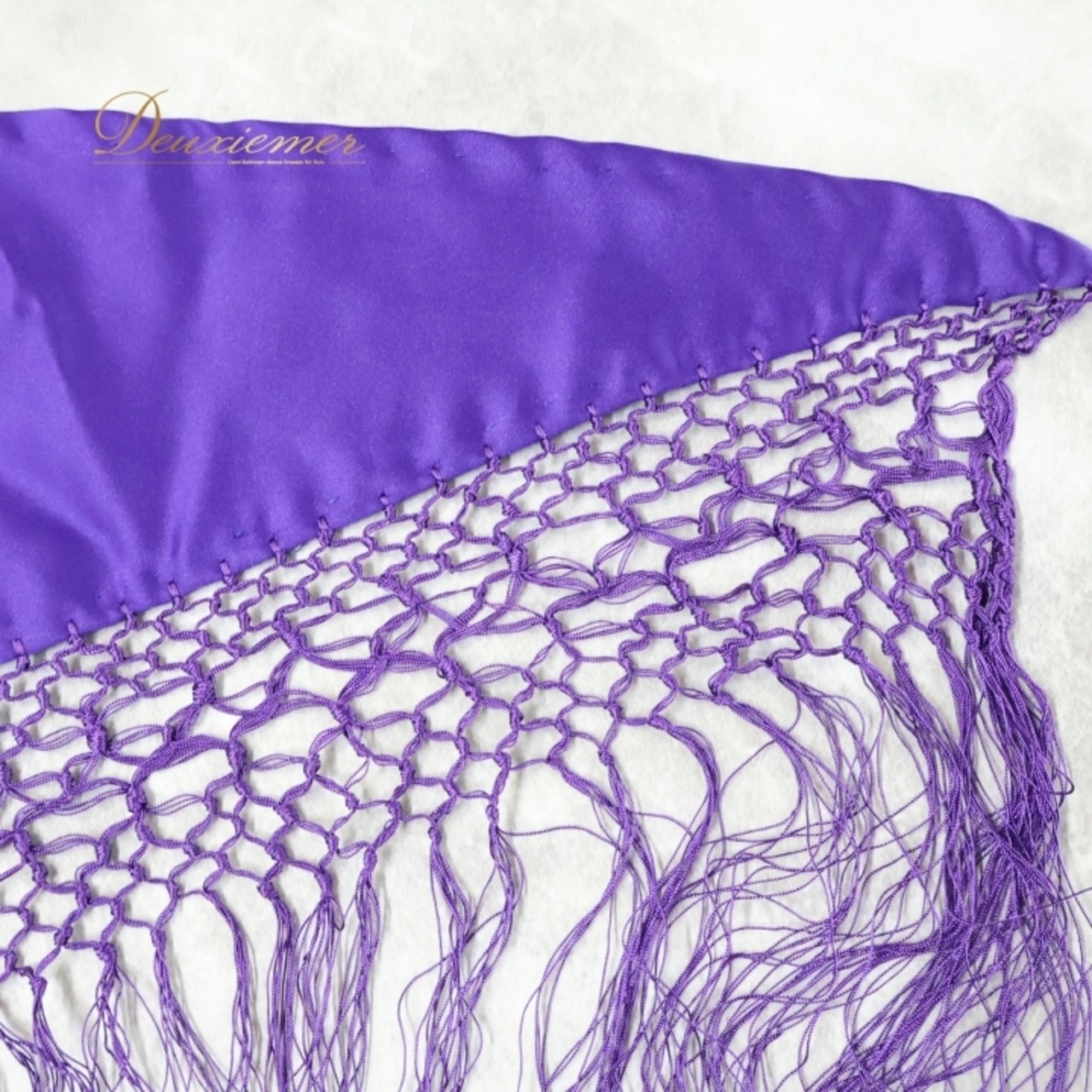 フラメンコ 衣装 シージョ ピキージョ 小物 パープル系 紫 トライアングル フレコ ダンス 三角形 練習 舞台 発表会 イベント コスチューム ダンスウェア フラメンコ衣装 フラメンコ小物 紫色 三角 フリンジ 目立つ 練習用 フラメンコダンス