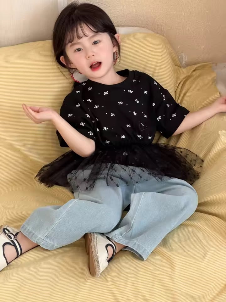 リボンチュールトップス