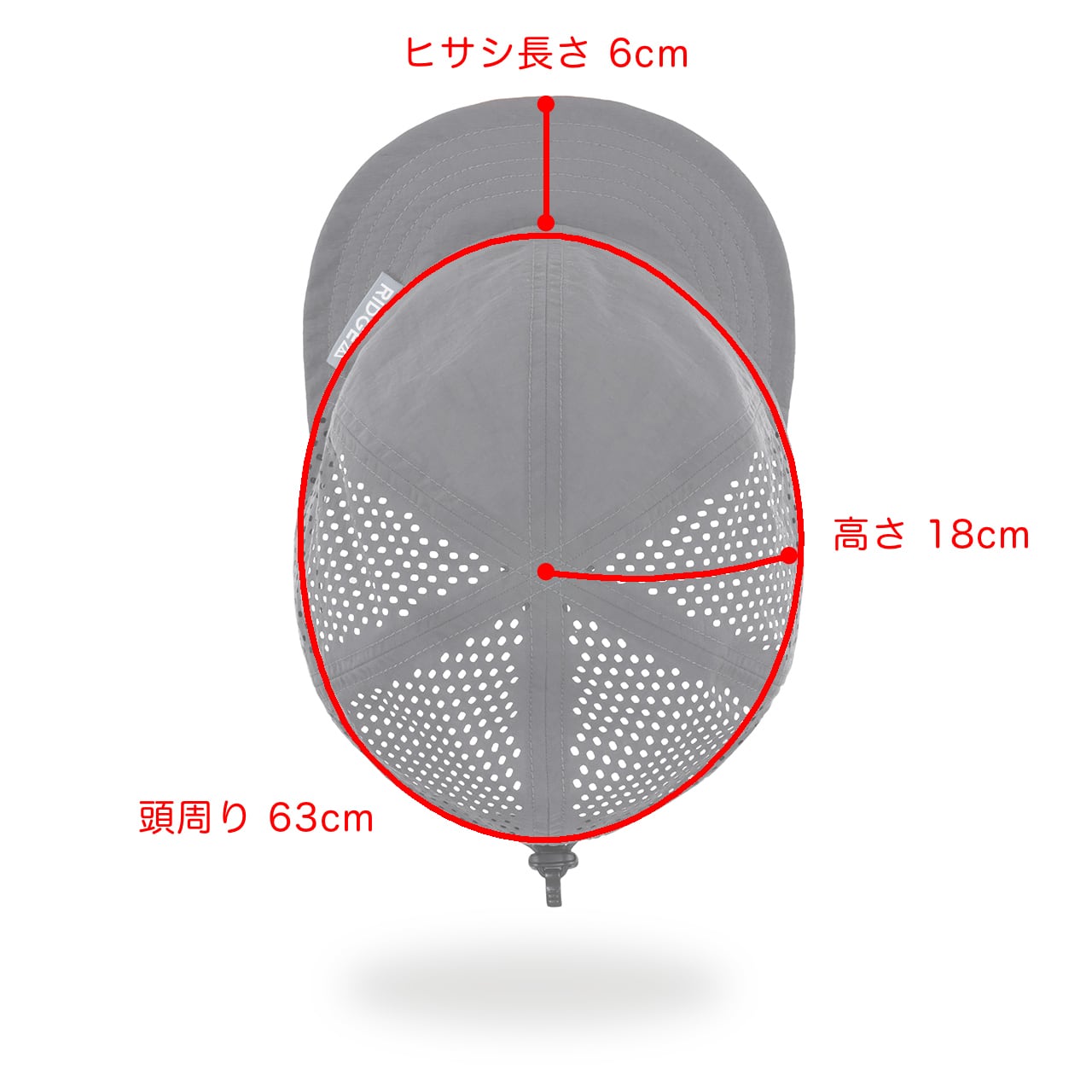RIDGE MOUNTAIN GEAR | Basic Cap Extra Punching | MOMOYA 山の用品店