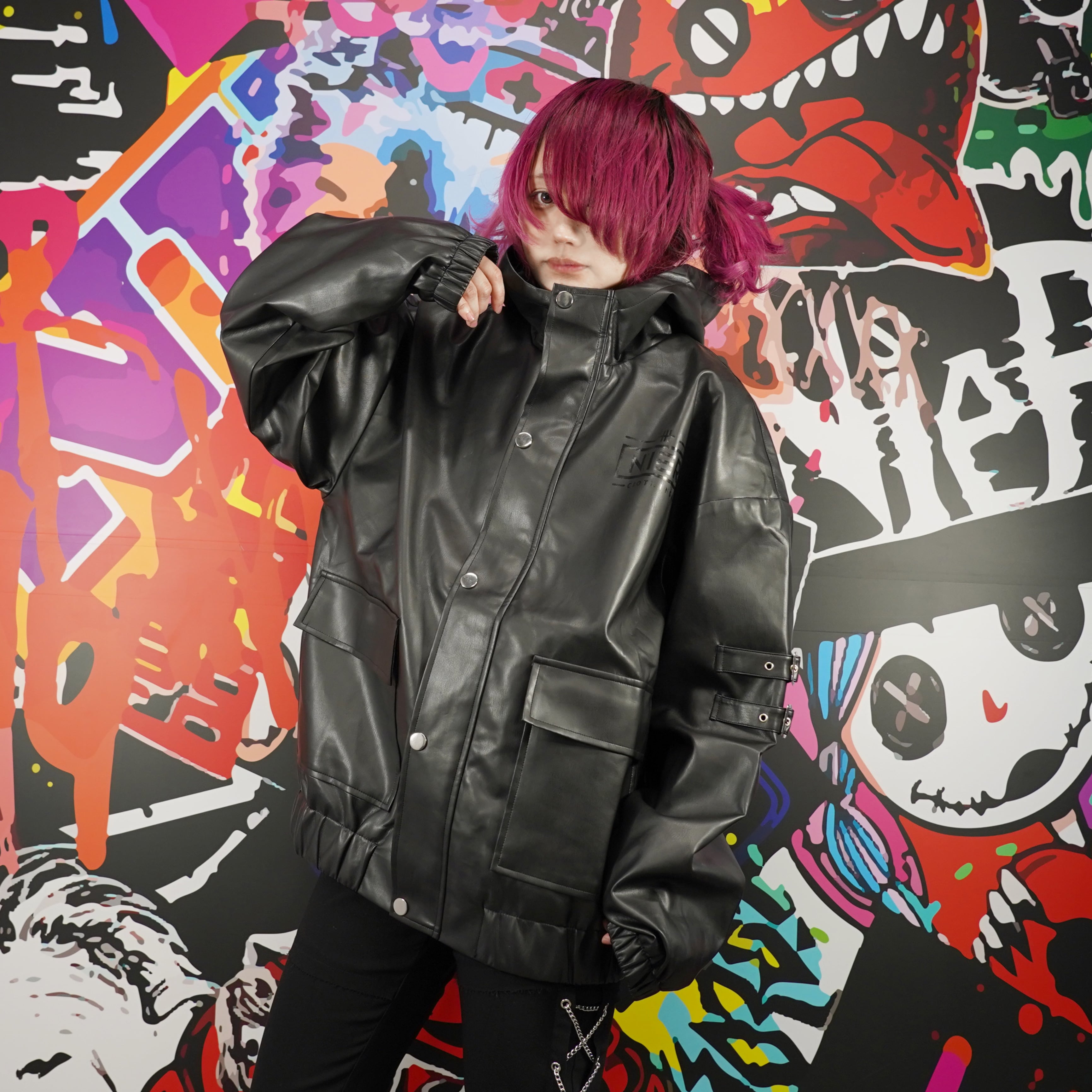 格安新品❗️NierBELTED HOOD RIDERS JACKET【WING】 BELTED HOOD RIDERS JACKET【WING】 | NIER CLOTHING