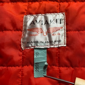 vintage LEWIS LEATHERS nylon motorcycle jacket with orange liner