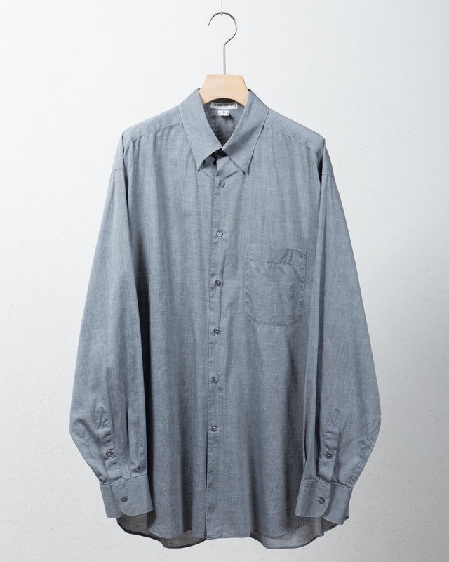 "GIORGIO ARMANI" cotton shirt / Made In ITALY / COLOR:GRAY