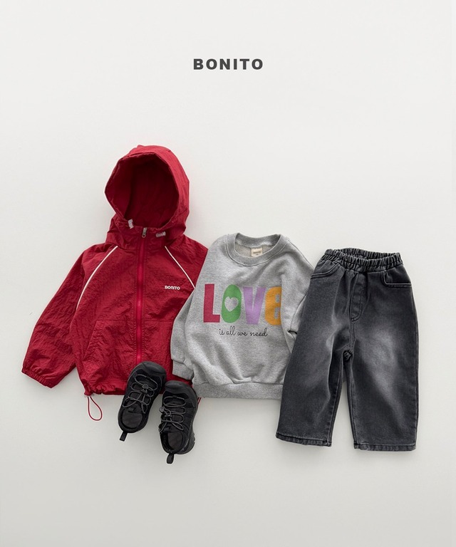 《予約》送料無料【BONITO】Brush Denim Pants