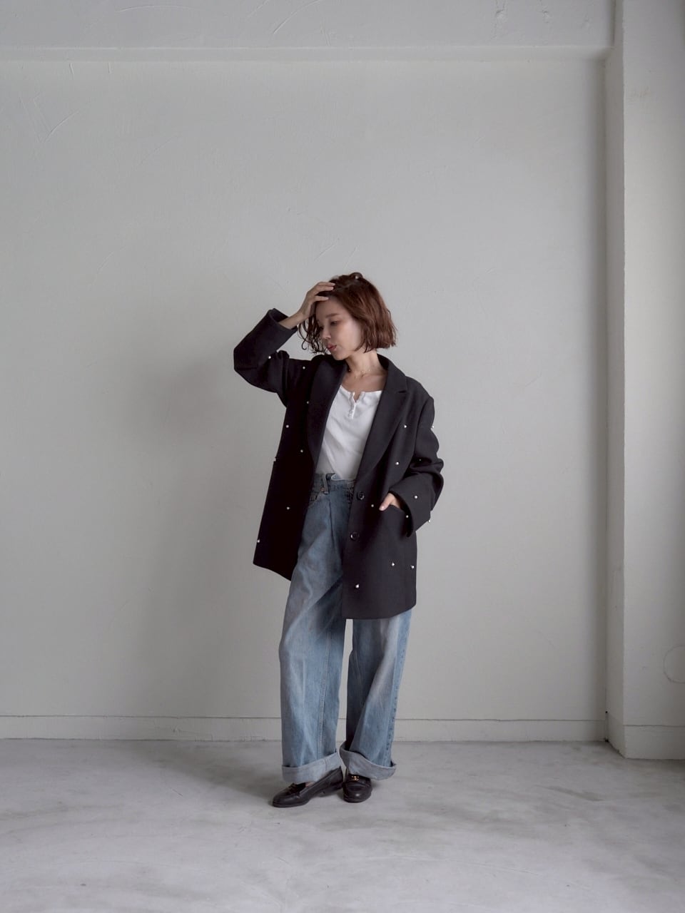 1/30.Fri-2/8.Sun期間限定SALL対象商品!!】Pearl Jacket AW パール