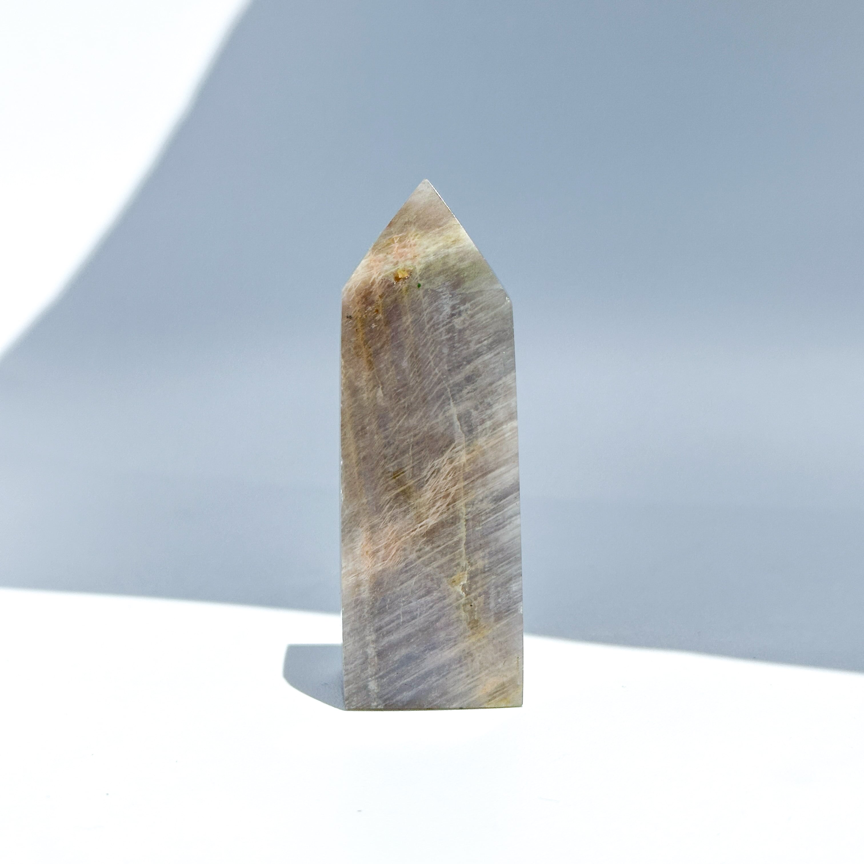 サン&ムーンストーン タワー83◇ Sun & Moon Stone ◇ 天然石・鉱物・パワーストーン・インテリア