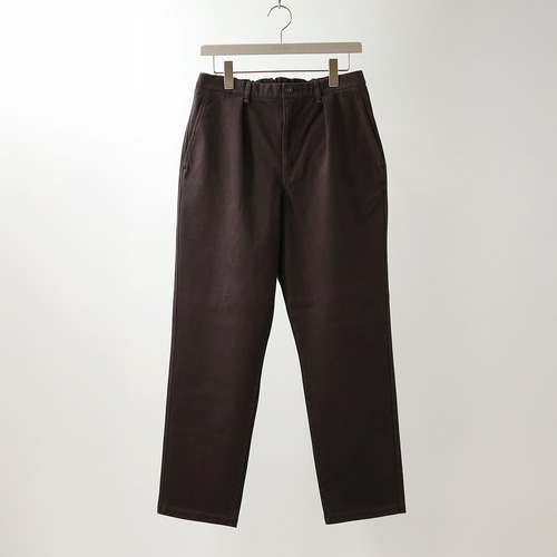 CURLY&Co./KNIT DENIM 1TUCK EZ TAPERED  PANTS