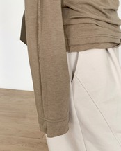 Simple long sleeve T-shirt T20050